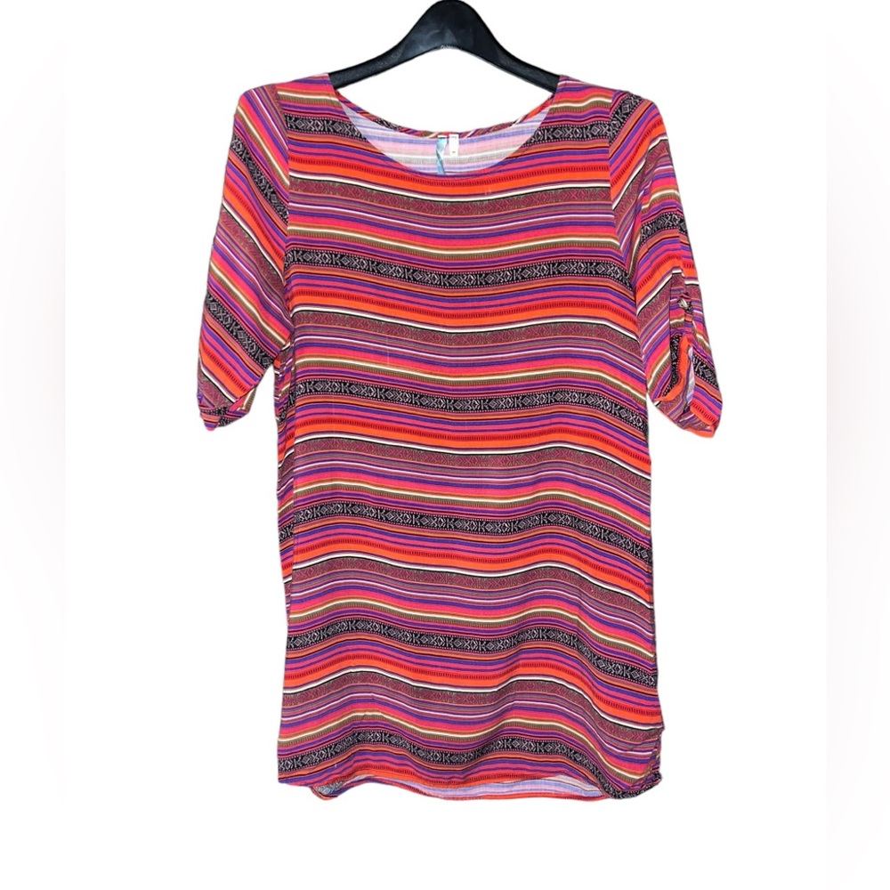 Aztec Women’s Short Sleeve Dress Size Medium